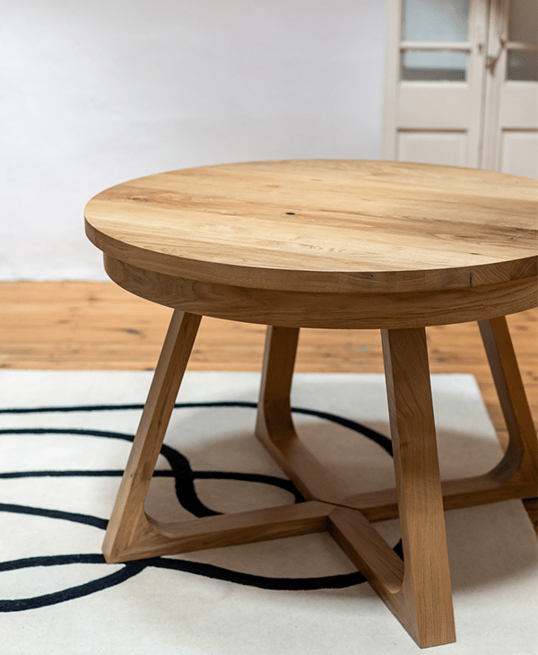 Stół okrągły rozkladany